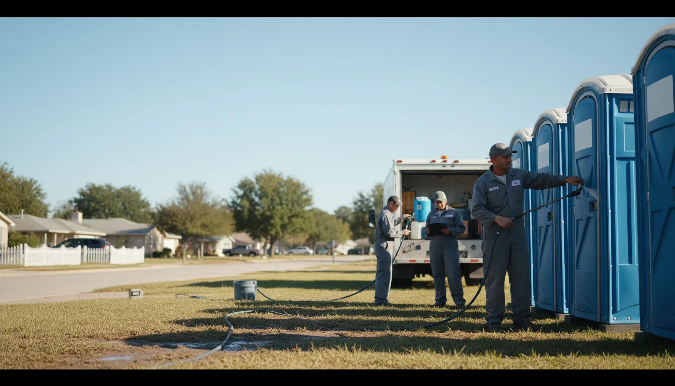 Long-Term Portable Toilet Rental in Leawood, KS near me
